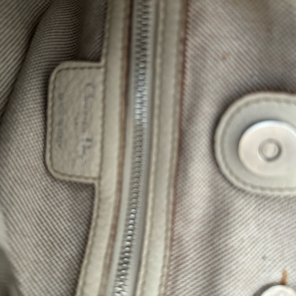 Dior Cream and Silver Tote Bag - Picture 7 of 10